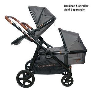 Maverick Single to Double Stroller Stand-Alone Toddler Seat