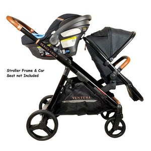 Ventura Single to Double Sit-n-Stand Stroller Stand-Alone Toddler Seat