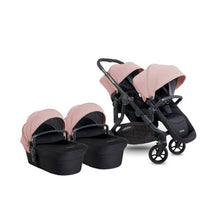 Load image into Gallery viewer, iCandy Orange 4 Twin Stroller and Bassinet Bundle - Rose