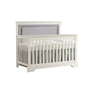 Ithaca “5-in-1” Convertible Crib with Upholstered Headboard Panel - Natart - Baby Lavish