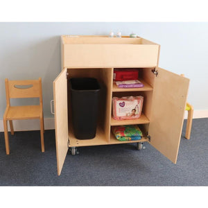 Easy Access Changing Cabinet - Baby Lavish