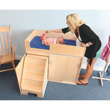 Load image into Gallery viewer, Step Up Toddler Changing Cabinet - Baby Lavish